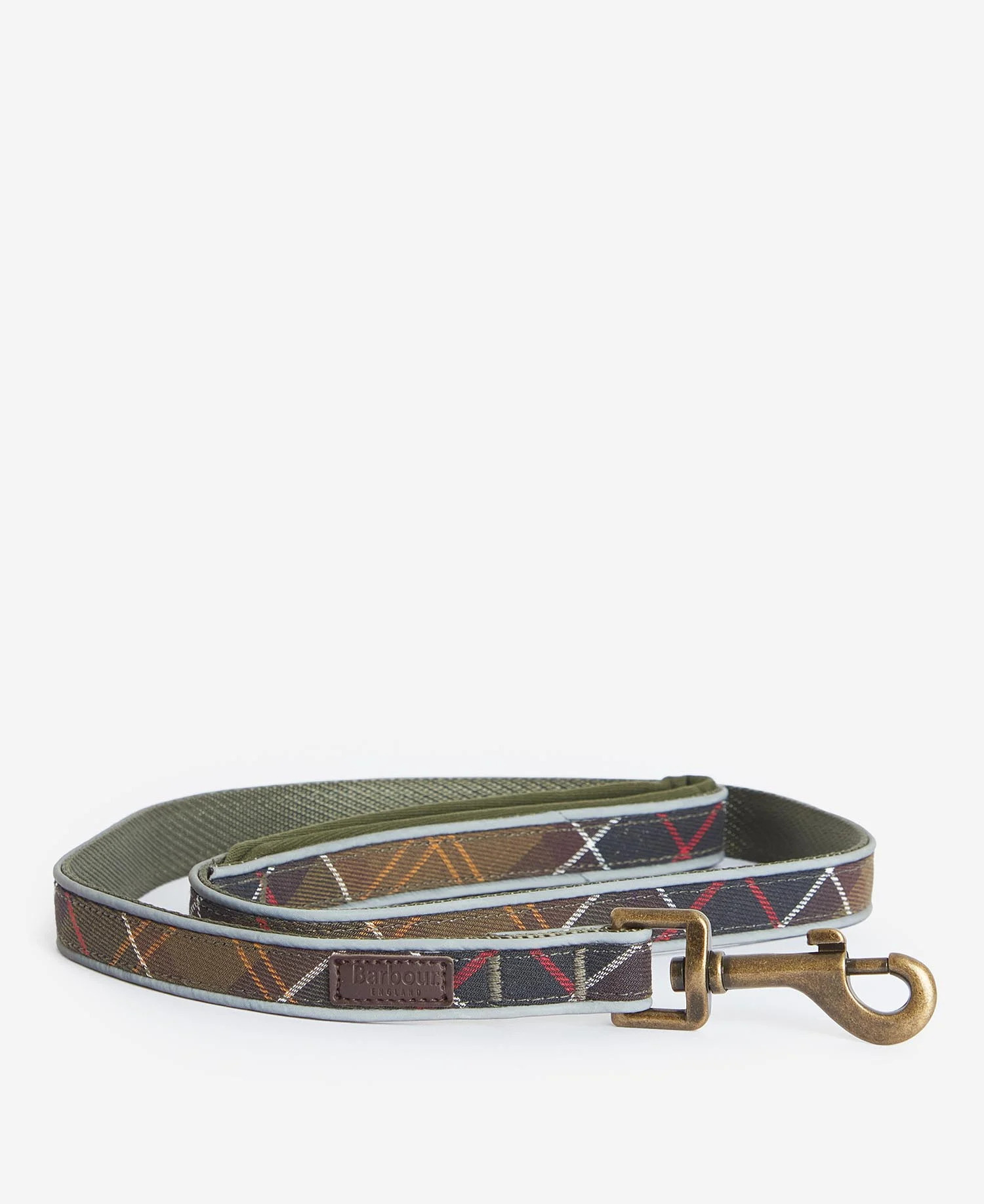 Laisse réfléchissante Tartan pour chien Barbour