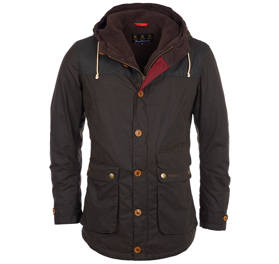 Game Parka - Vestes en coton huilé sur British Style Barbour Lyon