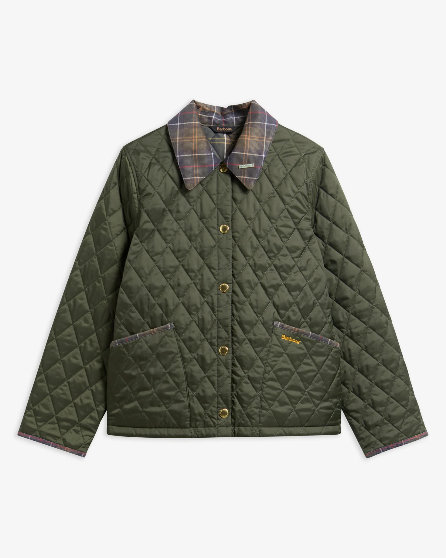 Veste Quilt courte col Tartan Barbour Icons Liddesdale
