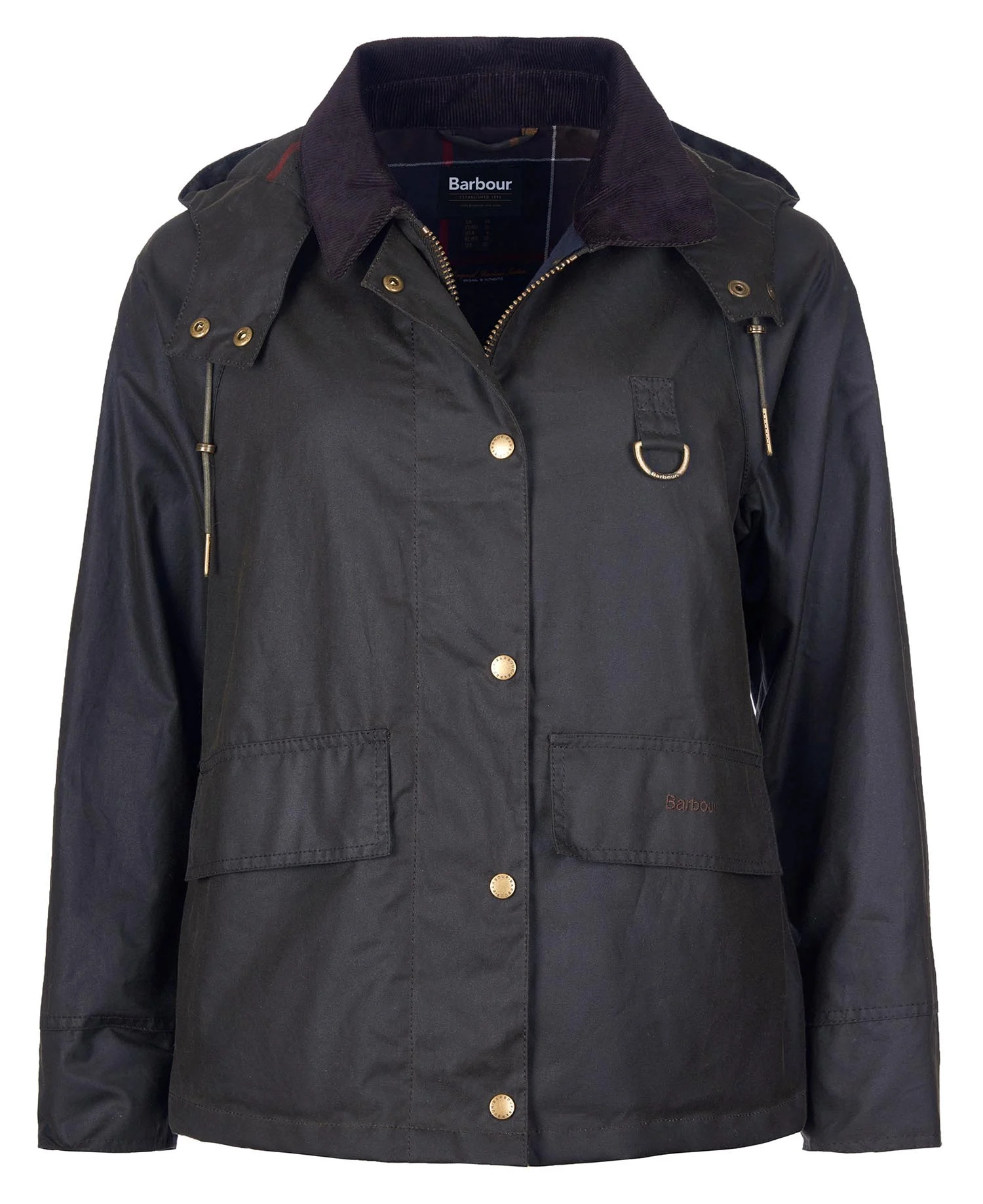 Veste Wax Barbour Avon Olive/Classic