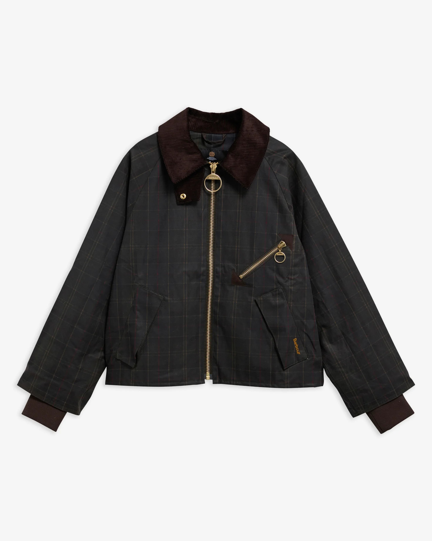 Veste Wax Barbour Arlene checked