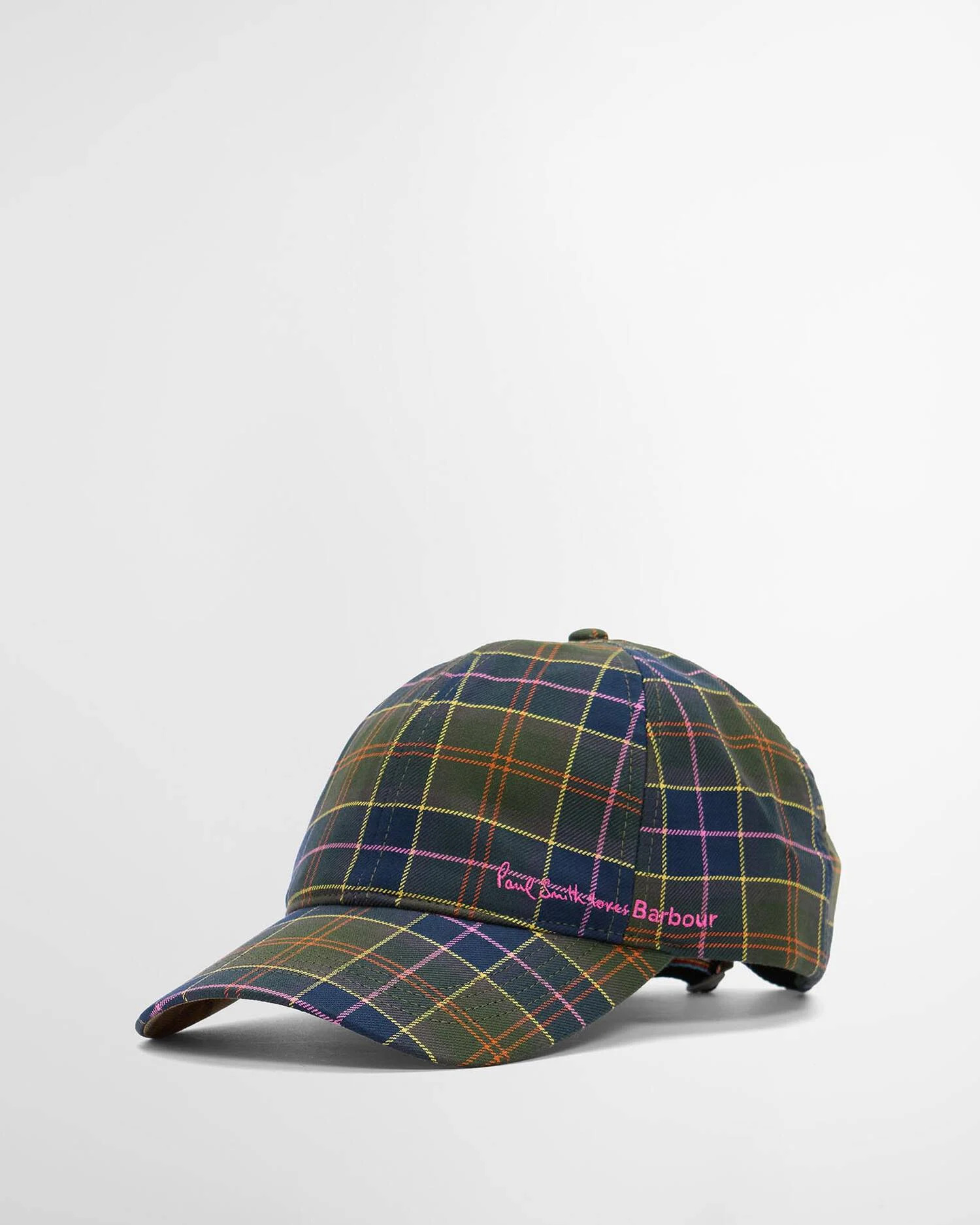Casquette Tartan Barbour x Paul Smith