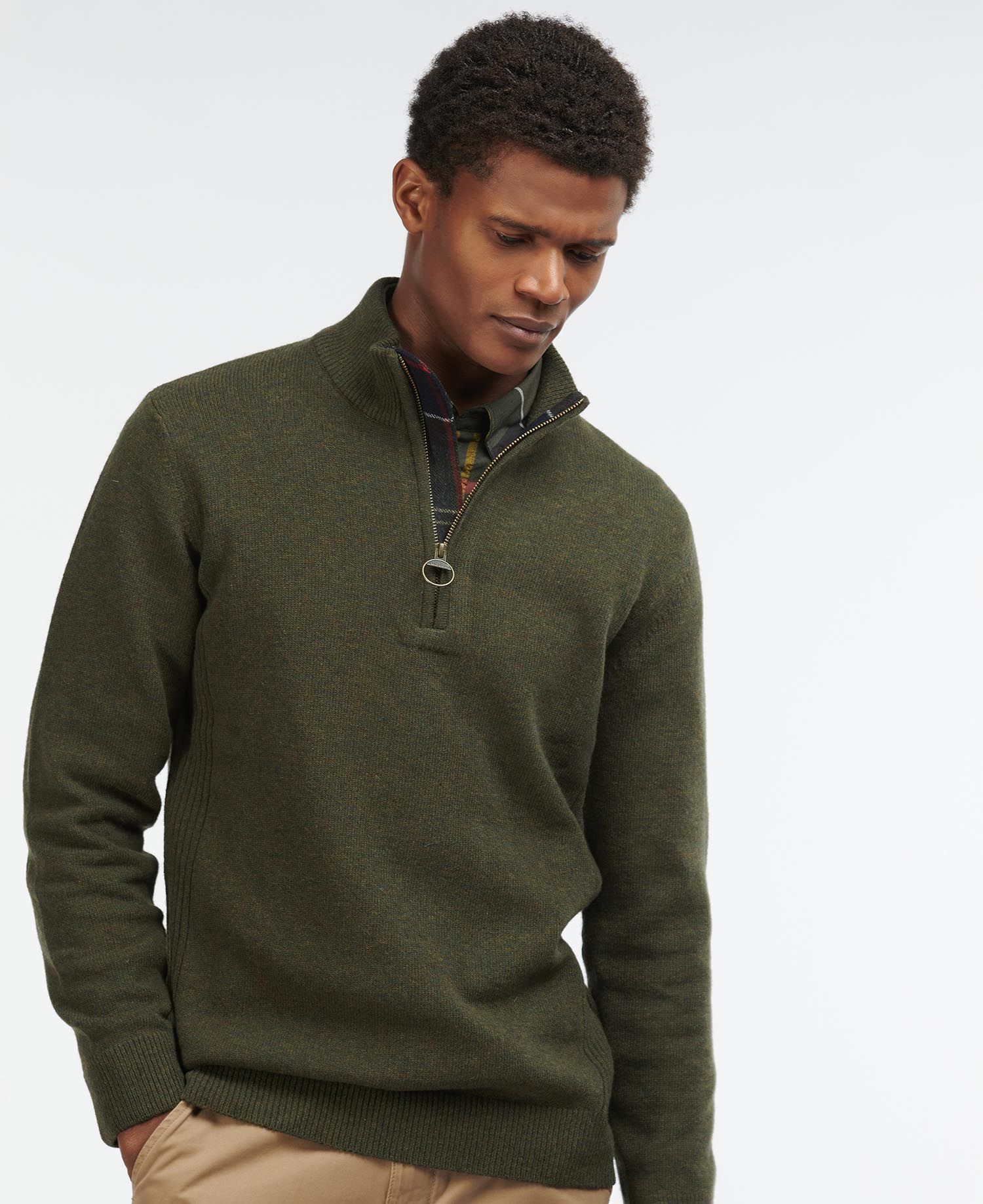 Pull Barbour Holden Pulls Sweats pour hommes sur British Style Barbour Lyon