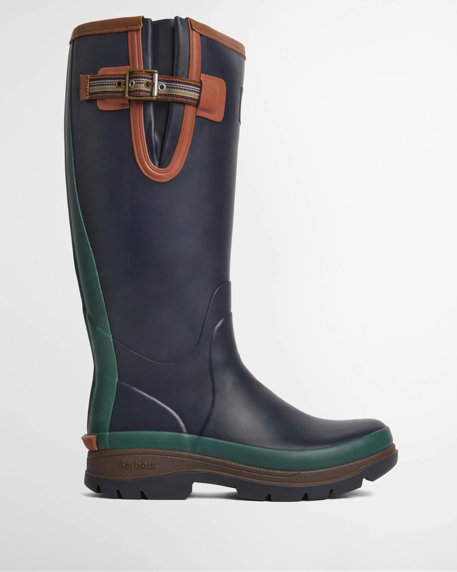 Bottes hautes Barbour x Paul Smith