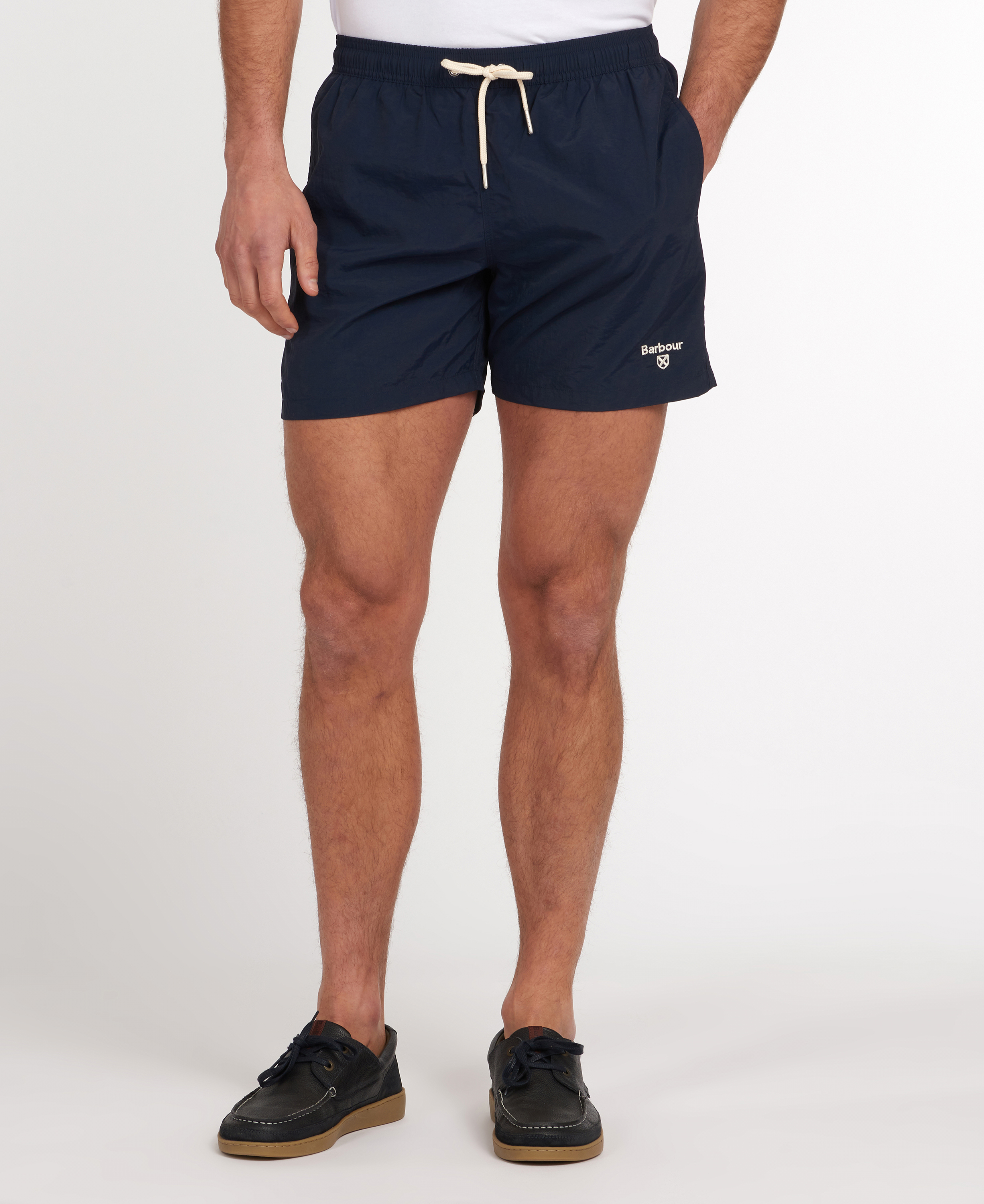 Barbour Short en mélange de lin et coton - Homme