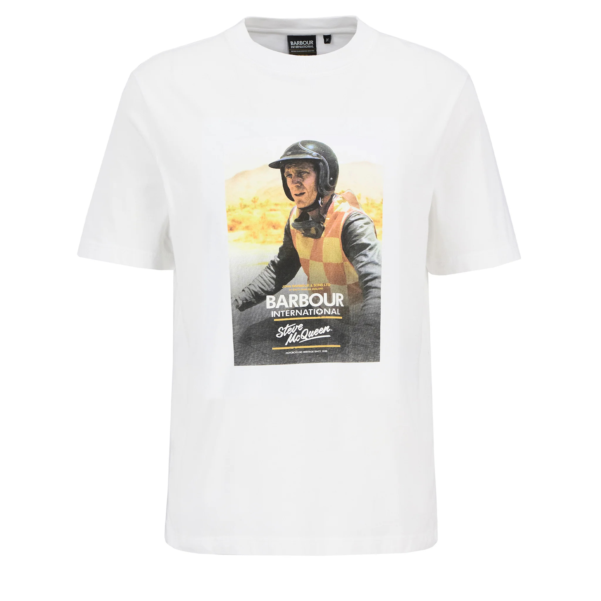 T-Shirt Barbour International Graphic Nicholl Steve McQueen