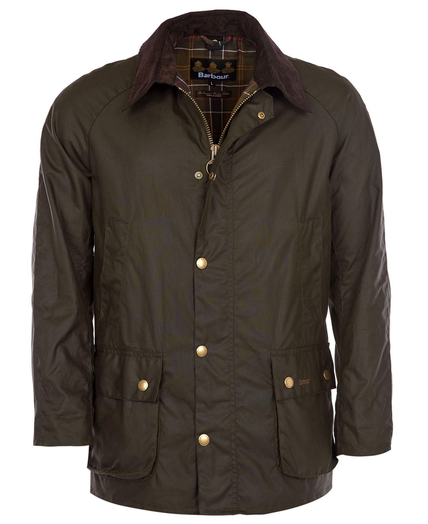 Mens barbour ashby waxed jacket top