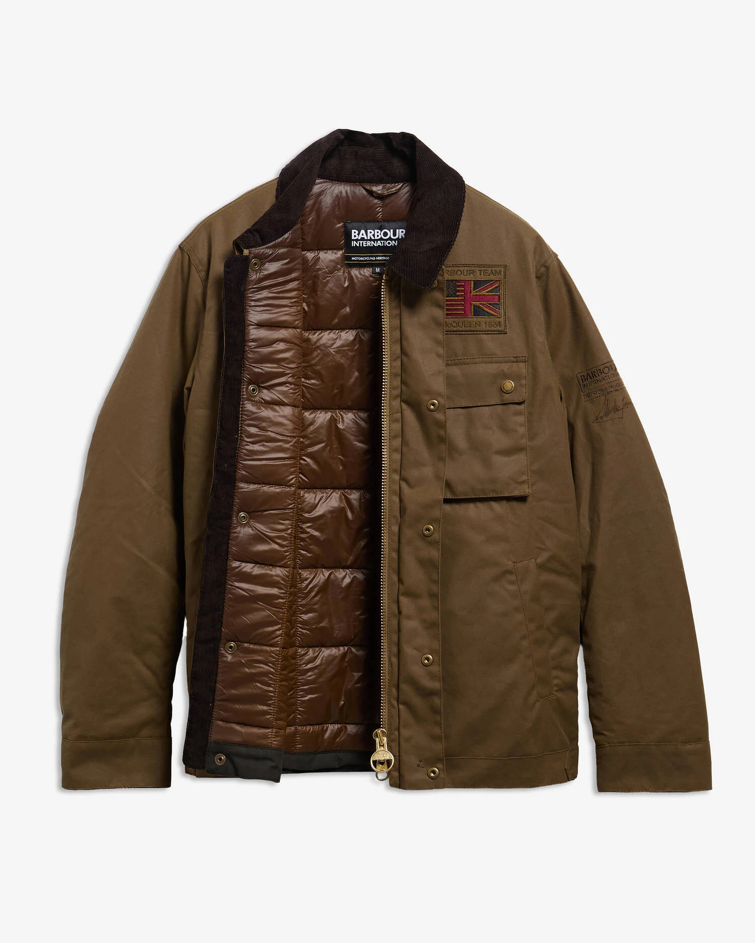 Veste Wax Barbour International Workers Steve Mcqueen