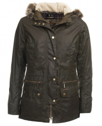 Manteau Wax Barbour Femme Kelsall