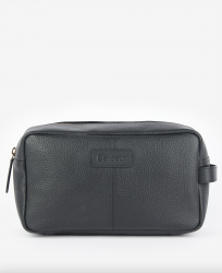 Trousse de toilette Barbour en cuir Highgate