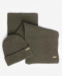 Coffret cadeau bonnet et écharpe Barbour International Estoril