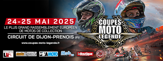 Coupe Moto Légende - Circuit de Dijon Prenois