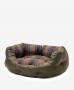 Dog Bed Barbour Quilted 24in