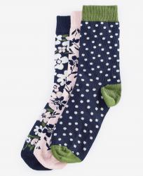 Coffret cadeau Barbour Floral Sock