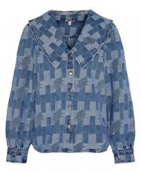 Chemise Barbour Bowhill Patchwork Denim