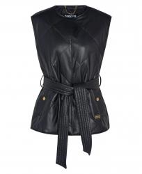 Gilet Rosa Sans Manche en Simili Cuir Barbour International