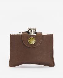 Flask Barbour en Cuir