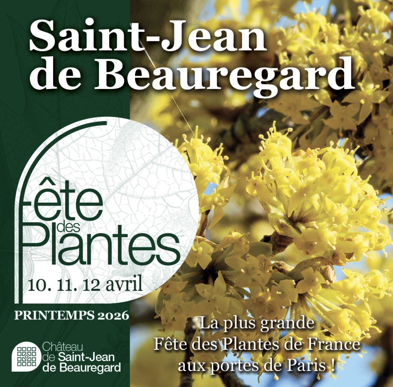 F&ecirc;te des plantes, ch&acirc;teau de Saint Jean de Beauregard