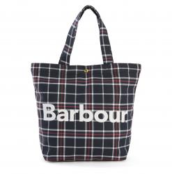 Mini sac fourre-tout Barbour Telfield tartan