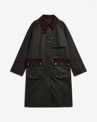 Veste Wax à carreaux Barbour Kirklees