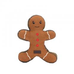 Jouet pour chien Bonhomme de pain d'épices Noël Barbour