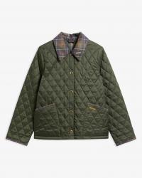 Veste Quilt courte col Tartan Barbour Icons Liddesdale