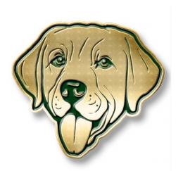 Pin's Barbour Labrador