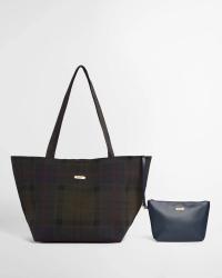 Grand sac cabas Tartan Barbour Layla