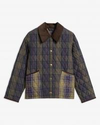 Veste Quilt courte Tartan Barbour Icons Liddesdale