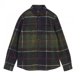 Surchemise brossée Barbour Woodlane