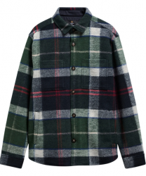 Surchemise brossée Barbour Woodlane