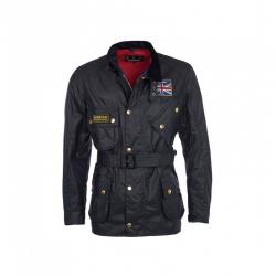 Veste Wax Barbour Union Jack