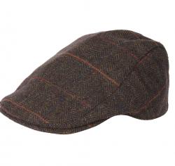 Casquette plate Barbour Cheviot